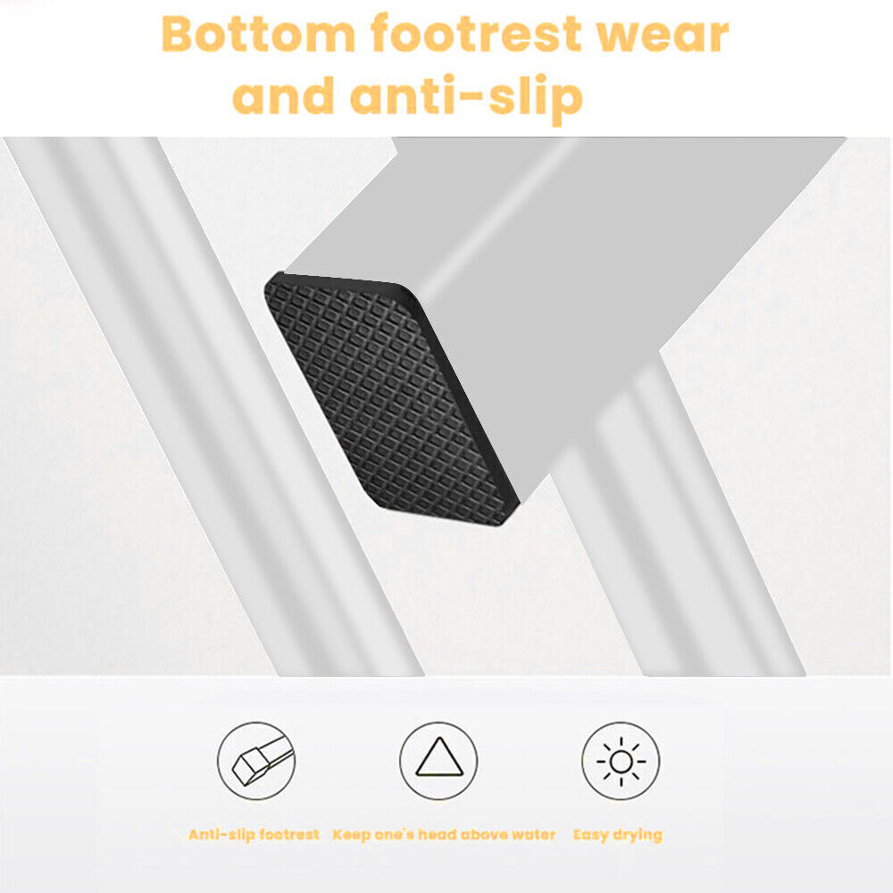 Heavy Duty Double Clothes Rail Hanging Rack Garment Display Stand Storage Shelf