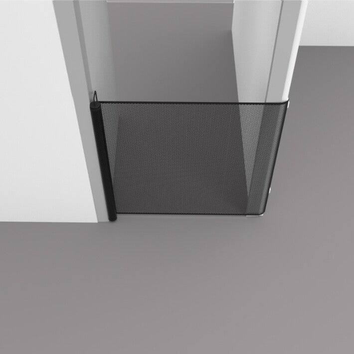 Retractable Pet Dog Gate Safety Guard Folding Baby Toddler Stair Gates Isolation