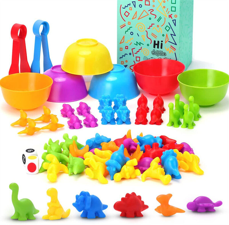 Dinosaur Set 58PCS With Plastic Drum