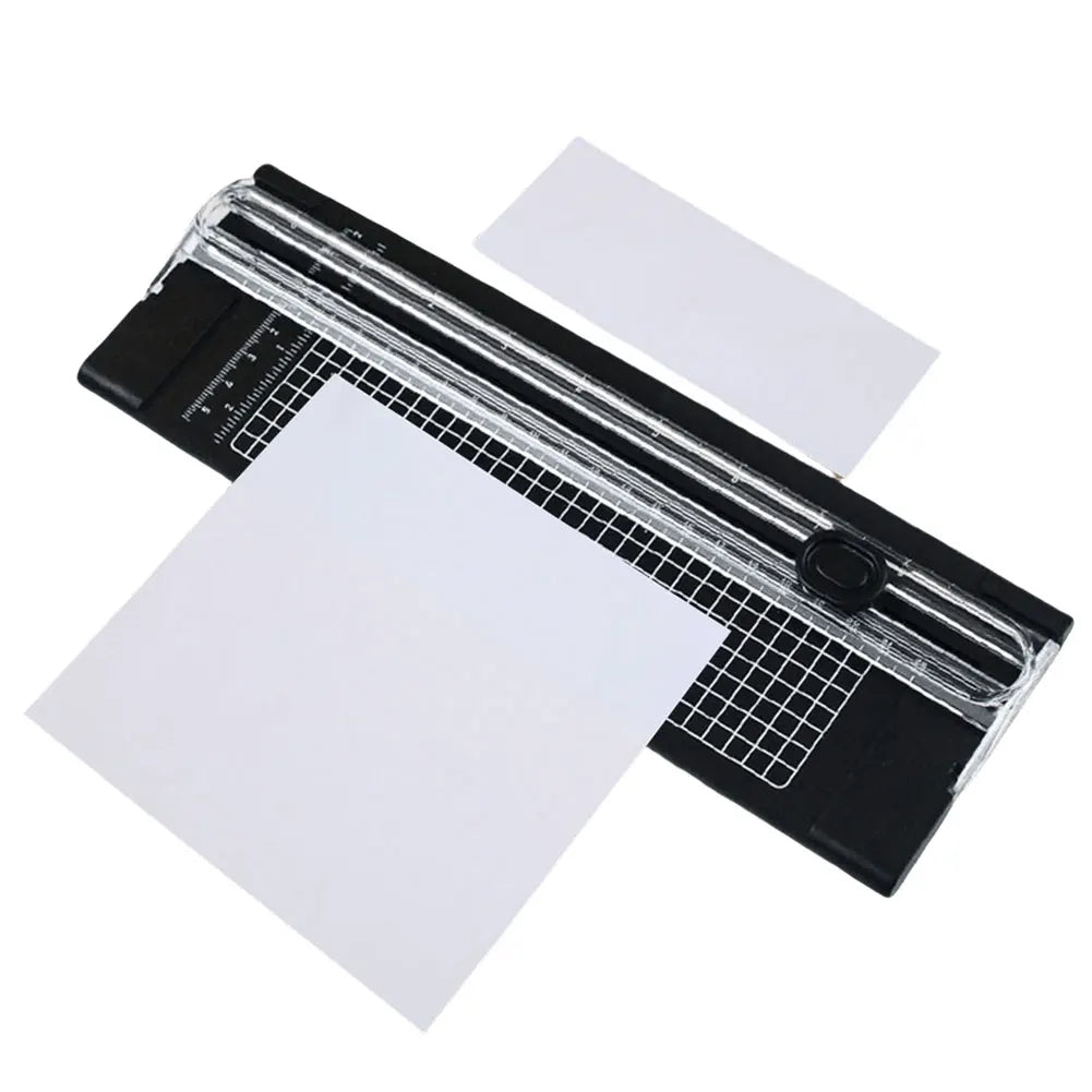 Scrapbook Trimmer with Pull-out Ruler A4 Precision Paper Photo Cutters Guillotine Small A4 Paper Cutting Machine Office Supplies