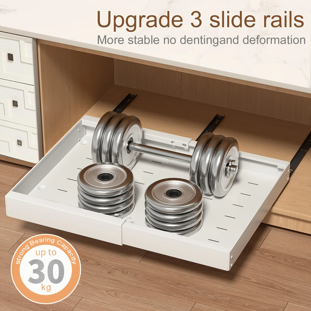 Pull Out Cabinet Organizer – Slide Out Drawers for Kitchen/Pantry