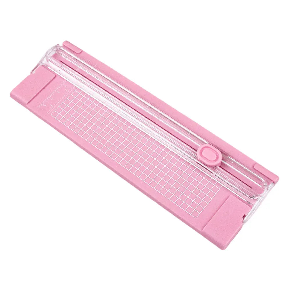 Scrapbook Trimmer with Pull-out Ruler A4 Precision Paper Photo Cutters Guillotine Small A4 Paper Cutting Machine Office Supplies